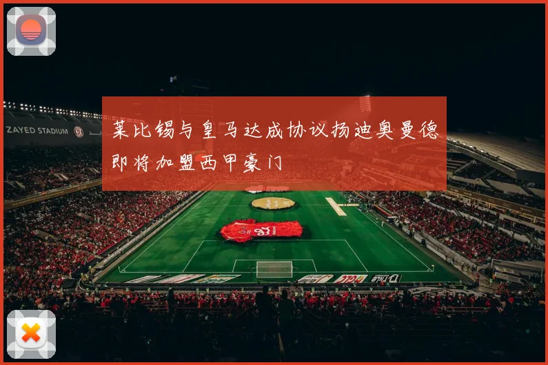 莱比锡与皇马达成协议扬迪奥曼德即将加盟西甲豪门